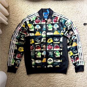 Adidas Thunderbird Track Jacket all over sneaker motif L